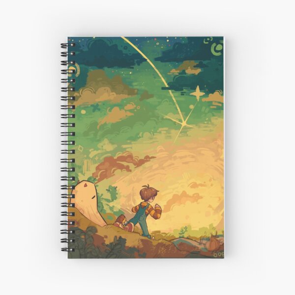 Tommy and Tubbo Field Spiral Notebook