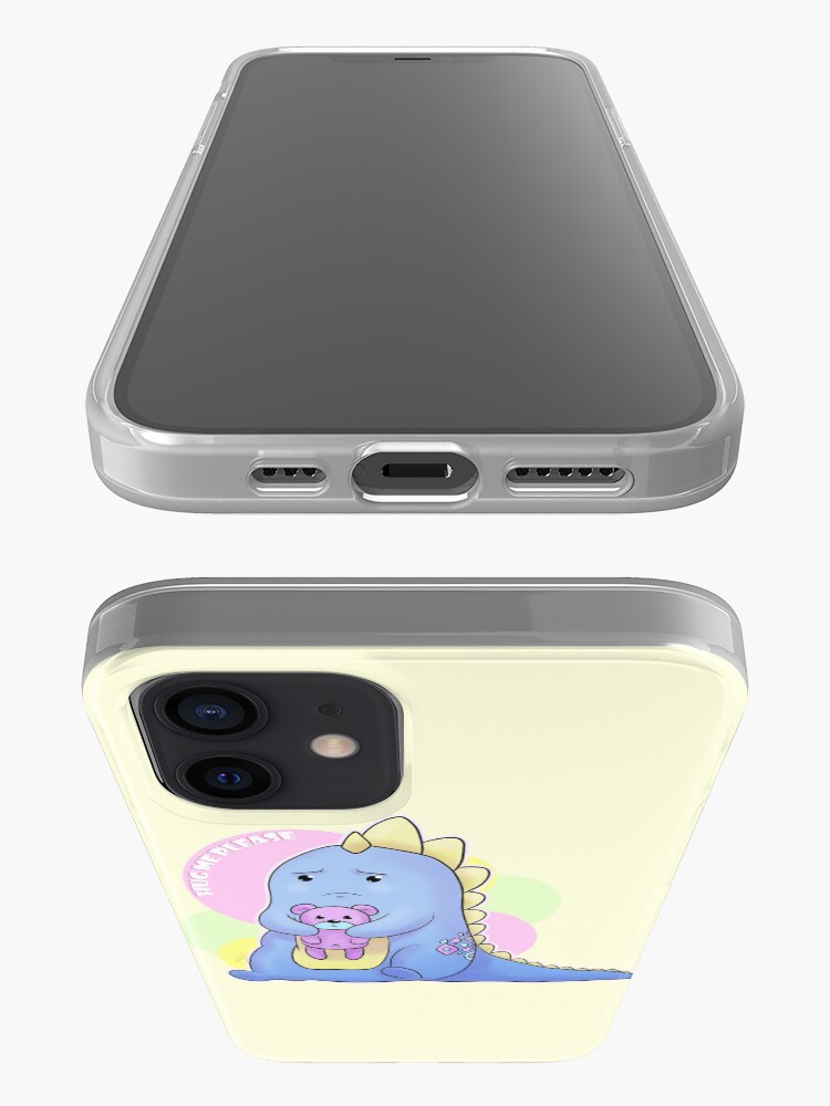 Alternate view of Sad Dino Series - Hug me Please iPhone Case & Cover