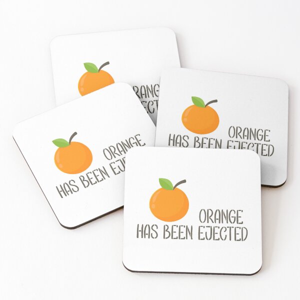 Item preview, Orange Has Been Ejected designed and sold by Mariano Topno.