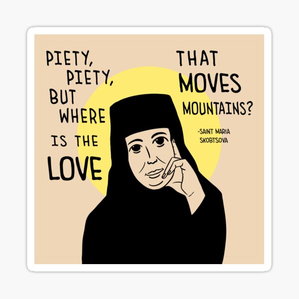 Item preview, Mother Maria of Paris designed and sold by artofmarza.