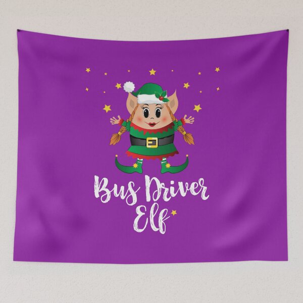 Item preview, Bus Driver Elf Squad Women Christmas Matching Family Group designed and sold by ZNOVANNA.