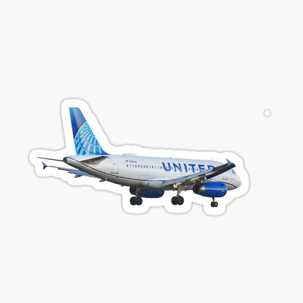 United A319 Sticker