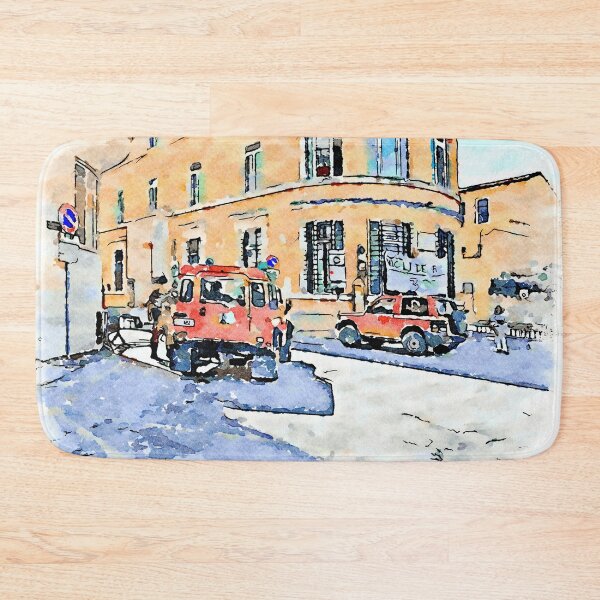 Item preview, L'Aquila: two firefighters cars designed and sold by Giuseppe Cocco.
