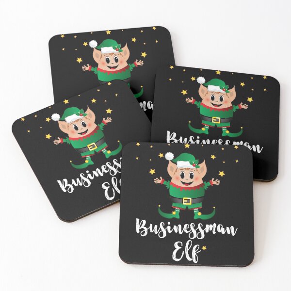 Item preview, Businessman Elf Squad Men Christmas Matching Family Group designed and sold by ZNOVANNA.