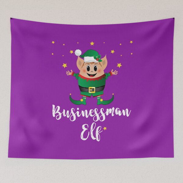 Item preview, Businessman Elf Squad Men Christmas Matching Family Group designed and sold by ZNOVANNA.