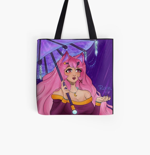 Magical Rain All Over Print Tote Bag