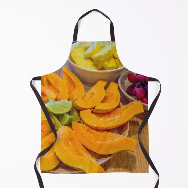 Item preview, Bowl of Fruits on Dining Table Papaya, Pineapple and Grapes designed and sold by cool-merch.