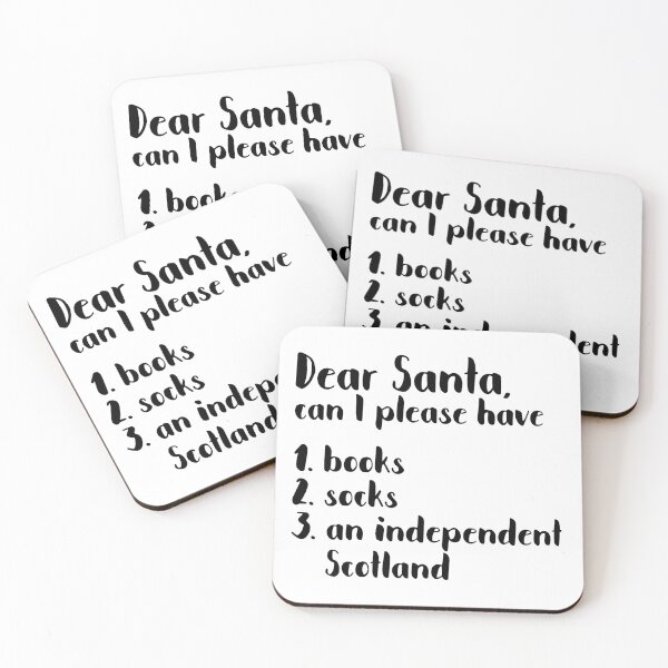 Item preview, DEAR SANTA SCOTTISH INDEPENDENCE THEMED CHRISTMAS LIST designed and sold by MacPean.