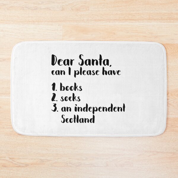 Item preview, DEAR SANTA SCOTTISH INDEPENDENCE THEMED CHRISTMAS LIST designed and sold by MacPean.