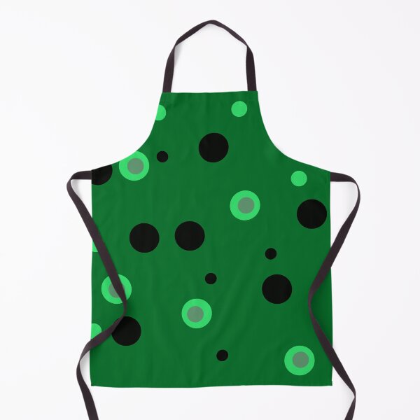 Item preview, Black and green dots designed and sold by HKathPrint.