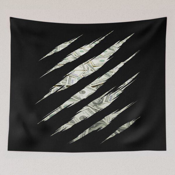 Item preview, Cash Money Texture with Claws Dollars designed and sold by elhefe.