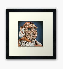 Hoggle - Oil Painting Framed Print