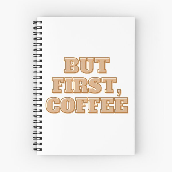 Item preview, But First, Coffee designed and sold by CJ Vanderbeek.