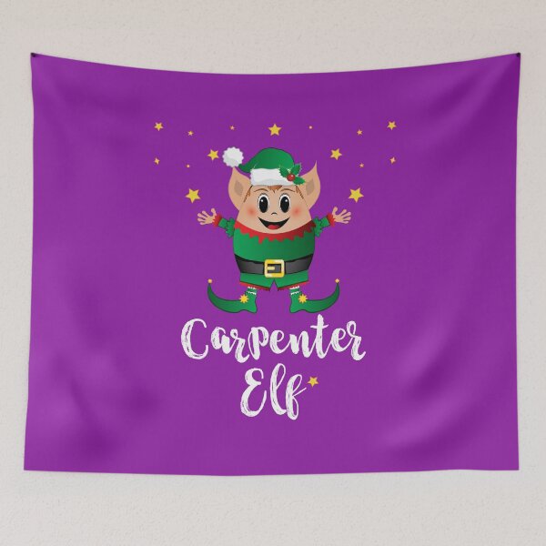 Item preview, Carpenter Elf Squad Men Christmas Matching Family Xmas Group designed and sold by ZNOVANNA.