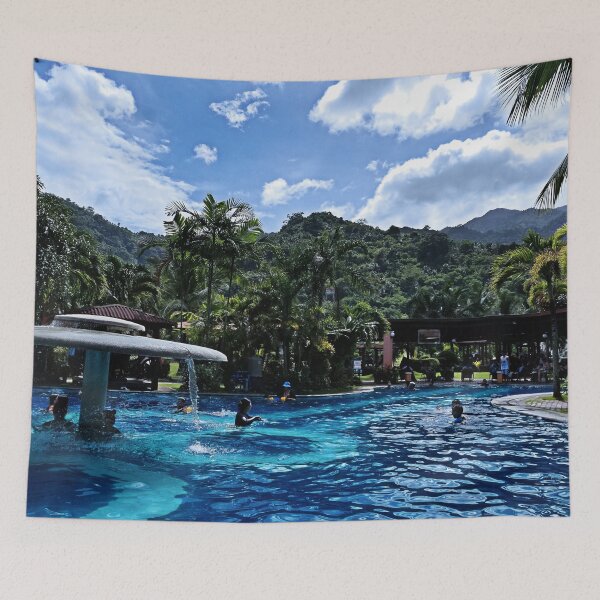 Item preview, Mountain Side Hot Spring Resort - Los Baños Laguna Philippines designed and sold by RCPphotography.