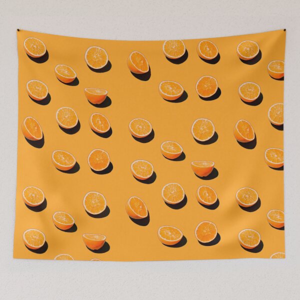 Item preview, Orange fruit pattern designed and sold by Anime and More.