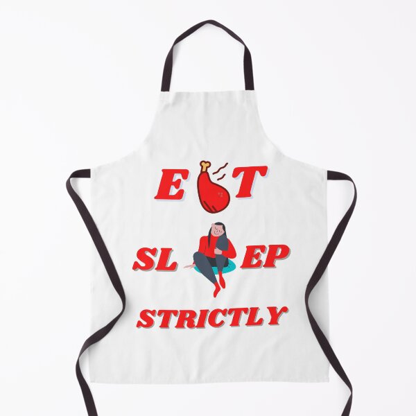 Item preview, Eat Sleep Strictly - Red Chicken Leg Piece designed and sold by StyleXSecret.