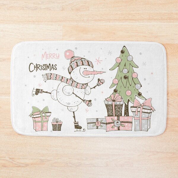 Item preview, Merry Christmas Snowman designed and sold by adortopia.