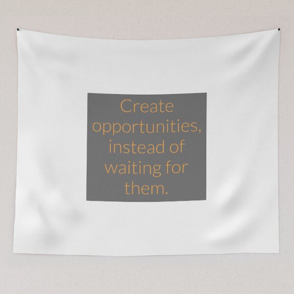 Item preview, Create opportunities, simple design. designed and sold by Andrew Hopgood.