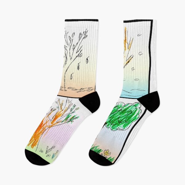 Item preview, Four seasons seen by child colored designed and sold by Grégory DUBUS.