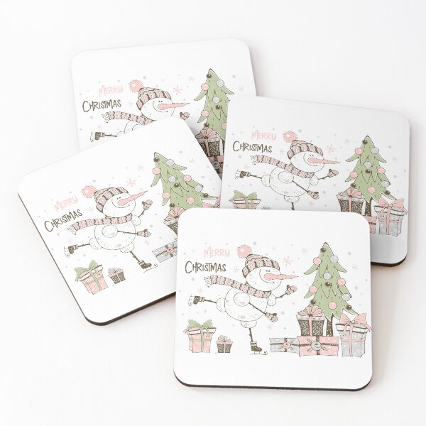 Item preview, Merry Christmas Snowman designed and sold by adortopia.