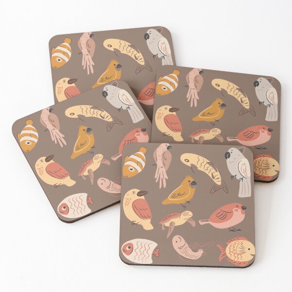 Item preview, Birds & Fish designed and sold by Αnna  Bra *Shades Of Art*.