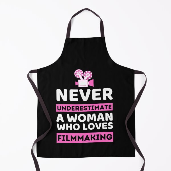 Item preview, Never Underestimate A Woman Who Loves Filmmaking designed and sold by bifkee19.