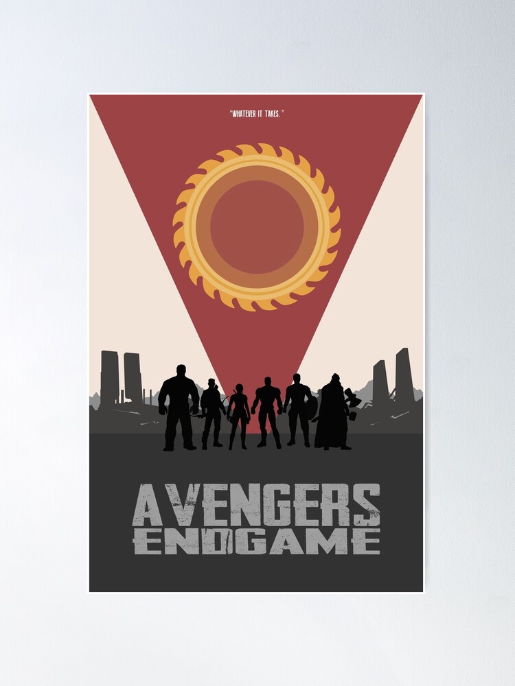 Poster Avengers: Endgame - Whatever It Takes