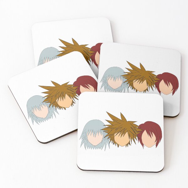 Artikelvorschau, Minimalistisches Königreich Herzen Sora Riku und Kairi entworfen und verkauft von NickHydo.