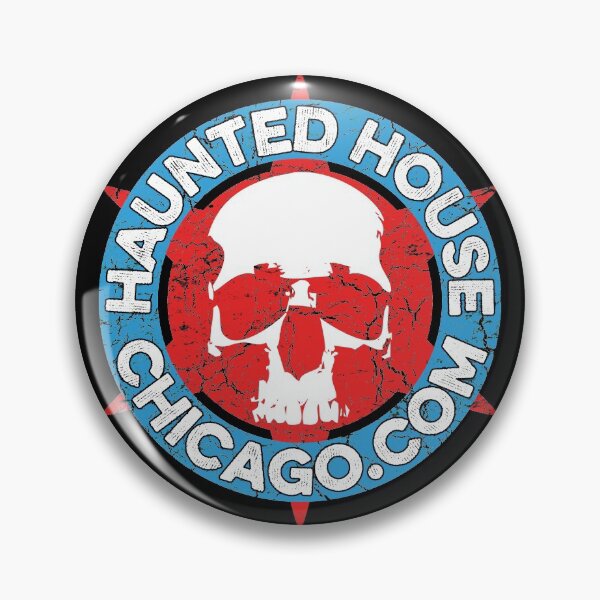 Artikelvorschau, Spukhaus Chicago Circle Logo entworfen und verkauft von TheZombieArmy.