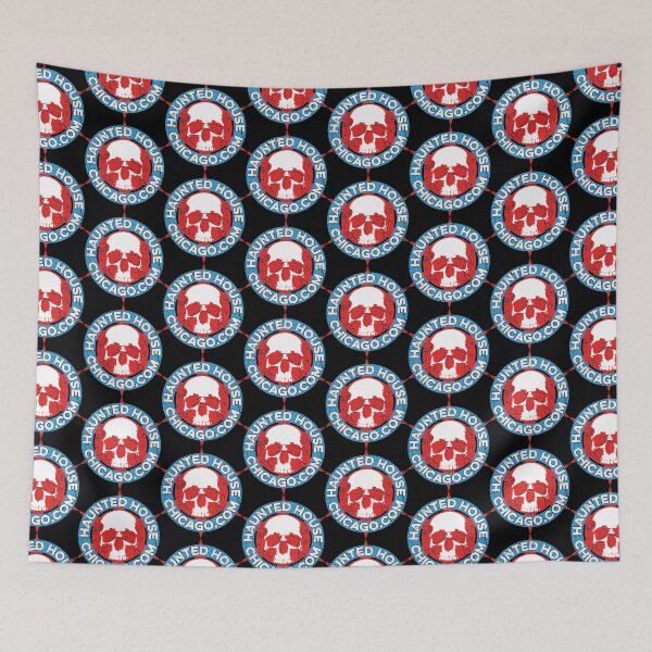Item preview, Haunted House Chicago Circle Logo designed and sold by TheZombieArmy.