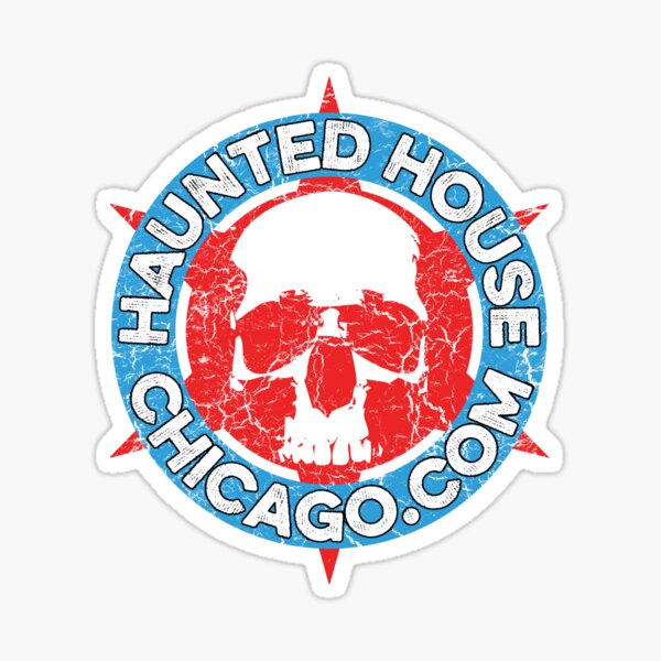 Item preview, Haunted House Chicago Circle Logo designed and sold by TheZombieArmy.