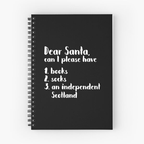 Item preview, DEAR SANTA SCOTTISH INDEPENDENCE THEMED CHRISTMAS LIST designed and sold by MacPean.