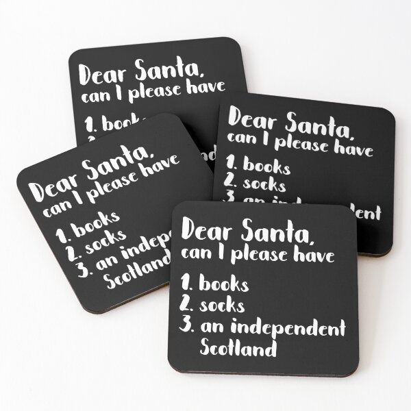 Item preview, DEAR SANTA SCOTTISH INDEPENDENCE THEMED CHRISTMAS LIST designed and sold by MacPean.