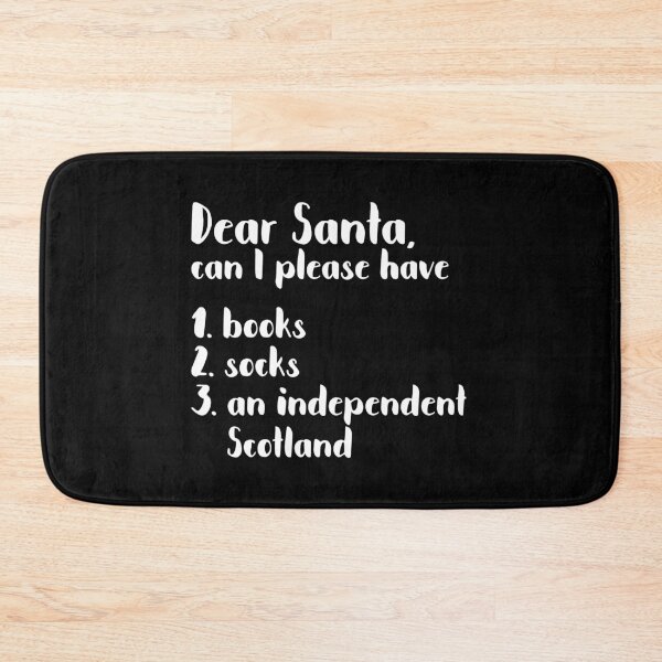 Item preview, DEAR SANTA SCOTTISH INDEPENDENCE THEMED CHRISTMAS LIST designed and sold by MacPean.