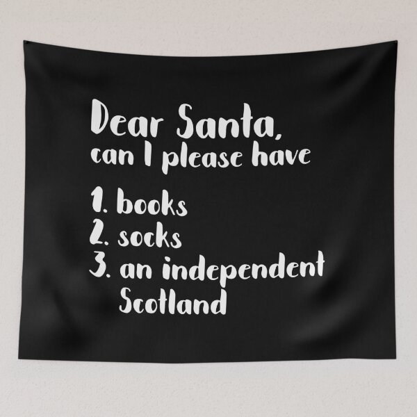 Item preview, DEAR SANTA SCOTTISH INDEPENDENCE THEMED CHRISTMAS LIST designed and sold by MacPean.