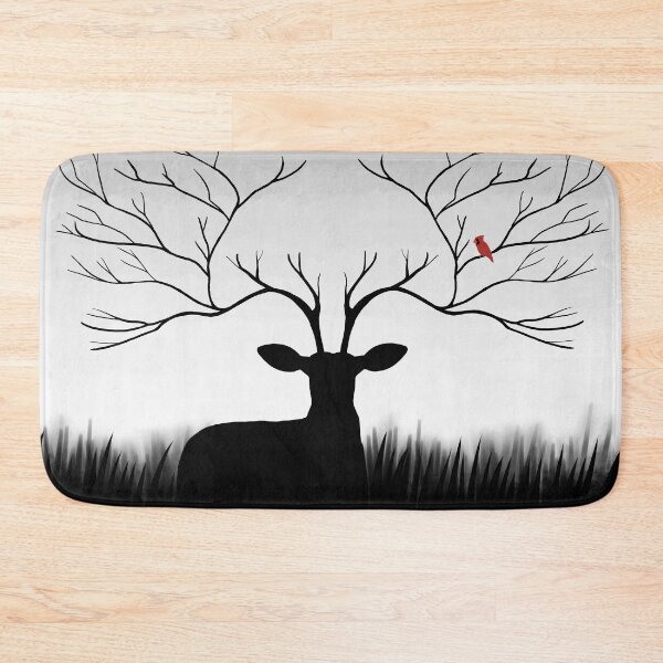 Item preview, deer tree designed and sold by rainetherabbit.