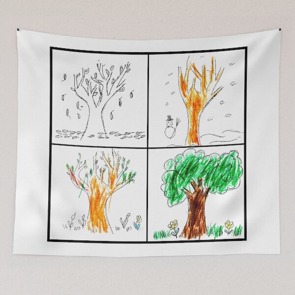 Item preview, Four seasons seen by child designed and sold by Grégory DUBUS.