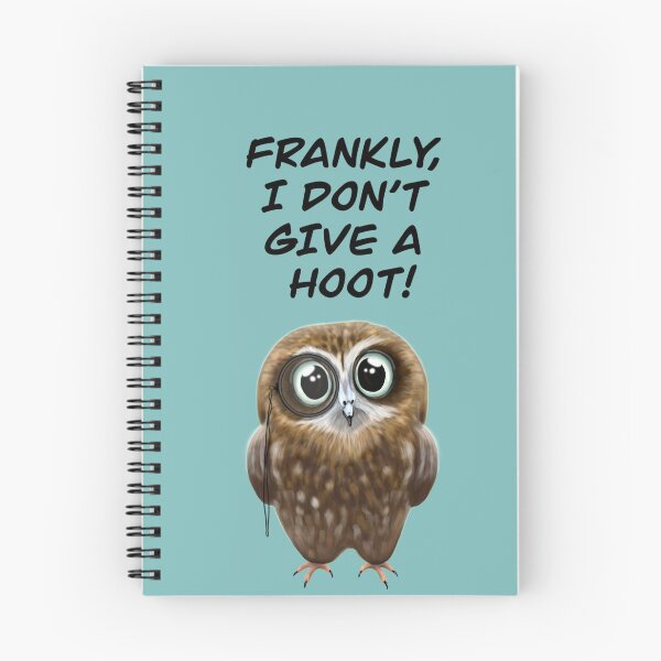 Item preview, Frankly, I don't give a hoot! Owl designed and sold by Kittys-Art.