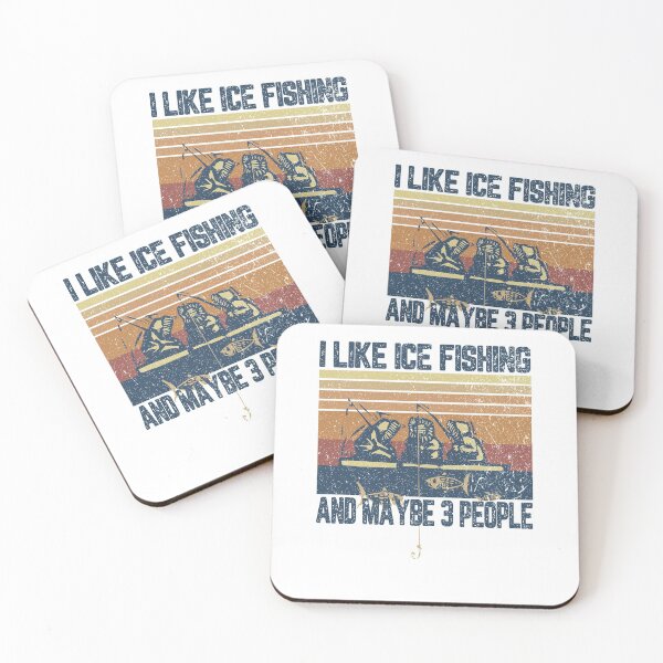 Item preview, I like ice fishing and maybe 3 people designed and sold by BrandyKrat.