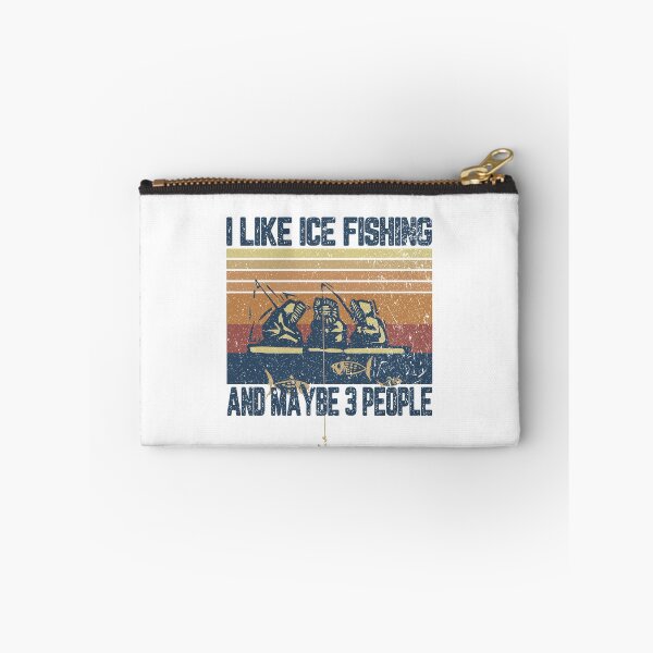 Item preview, I like ice fishing and maybe 3 people designed and sold by BrandyKrat.