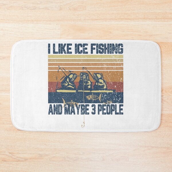 Item preview, I like ice fishing and maybe 3 people designed and sold by BrandyKrat.
