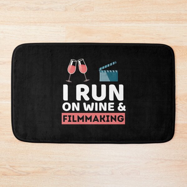 Item preview, I Run On Wine & Filmmaking designed and sold by bifkee19.
