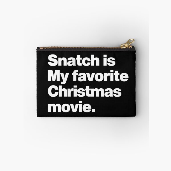 Item preview, Snatch is My Favorite Christmas Movie Funny Film Quote Guy Ritchie designed and sold by elhefe.