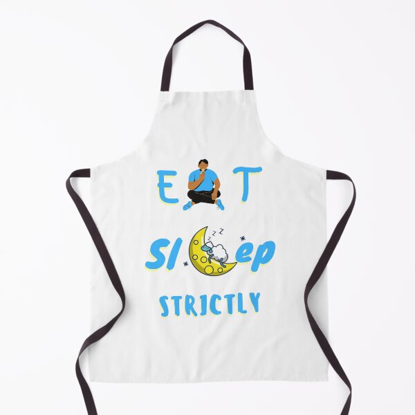 Item preview, Eat Sleep Strictly - Deep Sky Blue designed and sold by StyleXSecret.