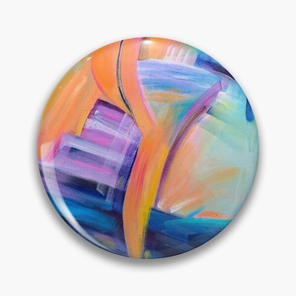 Item preview, Love On Fire - Colorful Abstract contemporary Painting by Linda Sholberg designed and sold by Linda Sholberg.