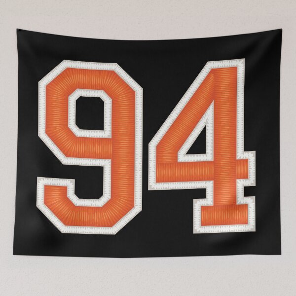 Item preview, Sports Number 94 Jersey Ninety-Four Orange designed and sold by elhefe.
