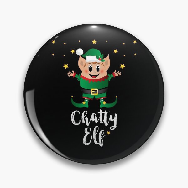 Item preview, Chatty Elf Squad Men Christmas Matching Family Xmas Group designed and sold by ZNOVANNA.