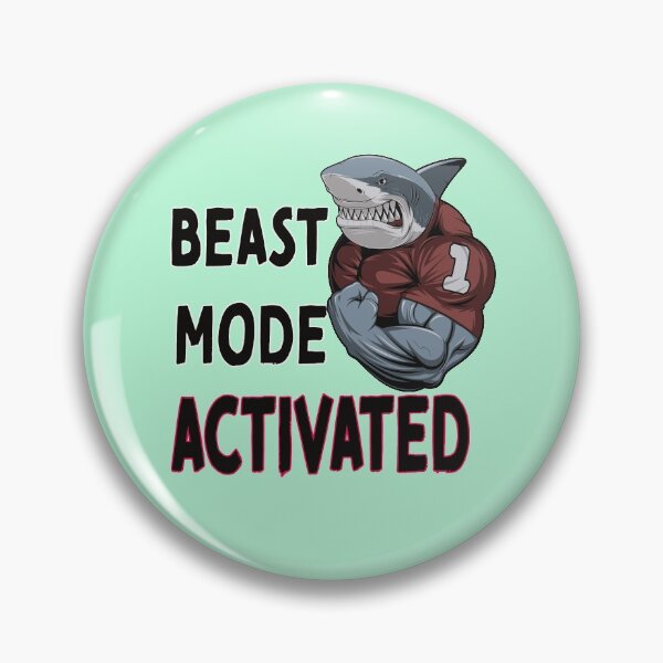 Item preview, Beast Mode Activated Shark Attack B designed and sold by Forethoughts.