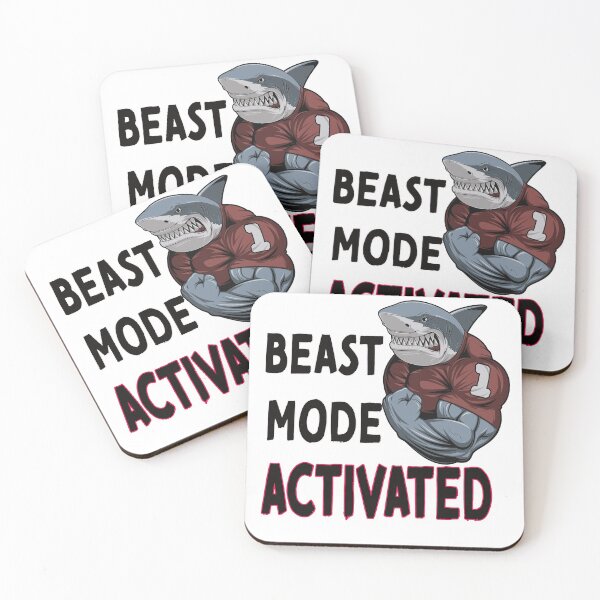 Item preview, Beast Mode Activated Shark Attack B designed and sold by Forethoughts.